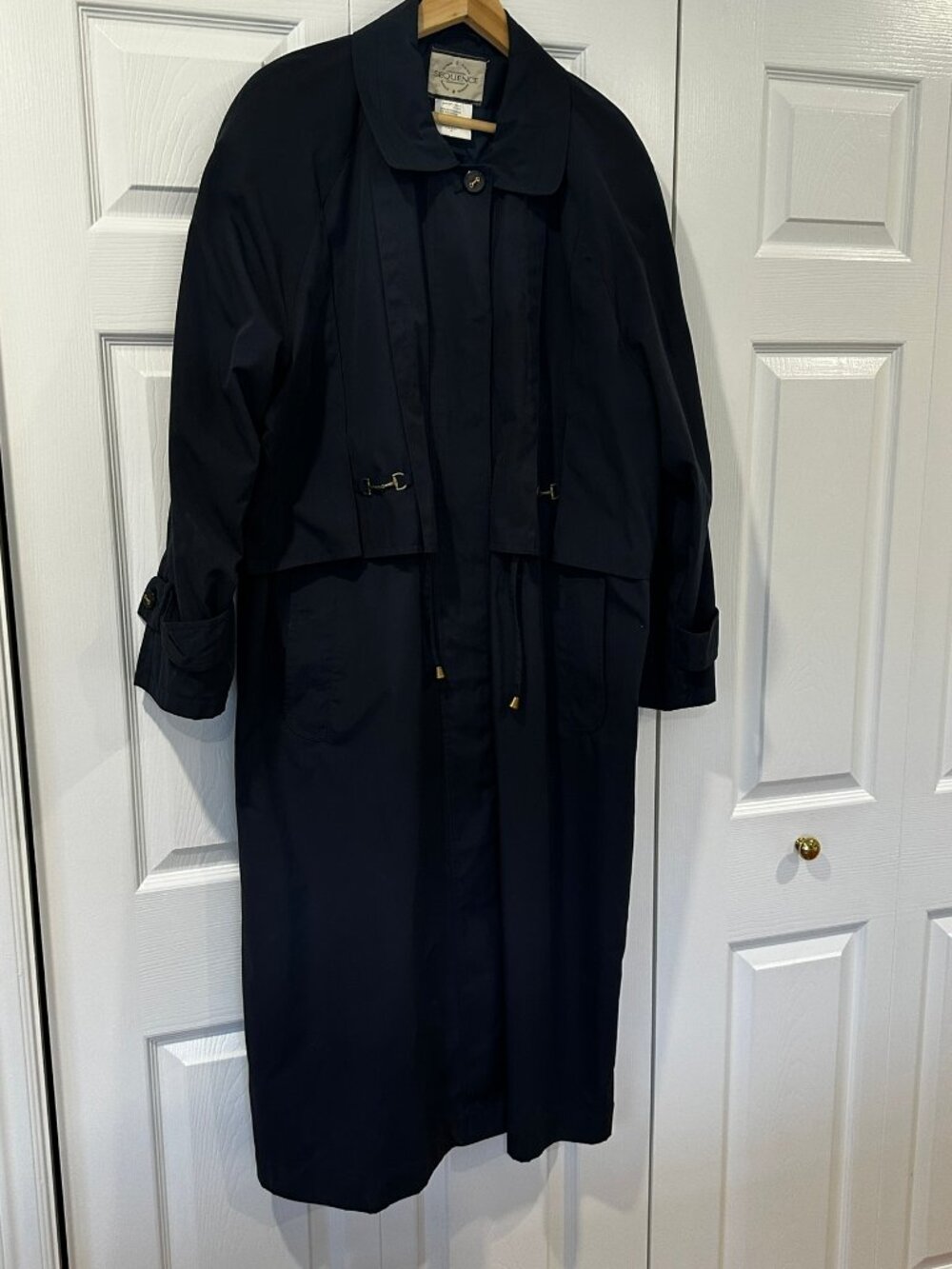 Women's Sequence Trench Coat size 18